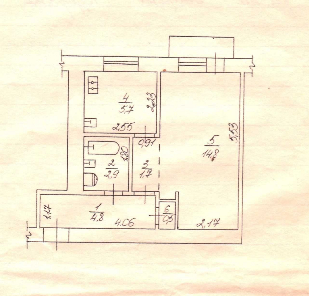 Продаж 1 кімнатної квартири в центрі Черкассы - изображение 8