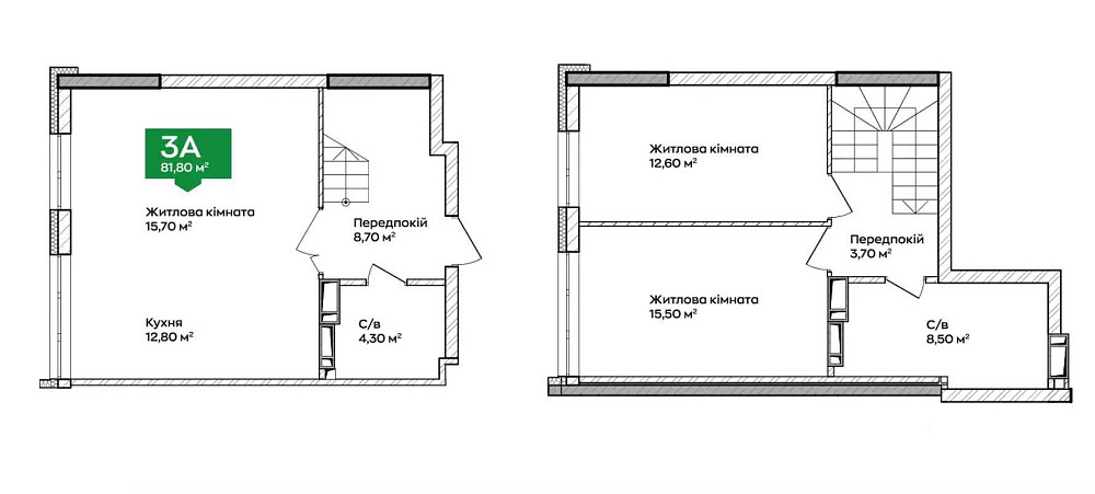 Квартира дворівнева з видом на Центральний ПАРК! Розстрочка+ Ирпень - изображение 2