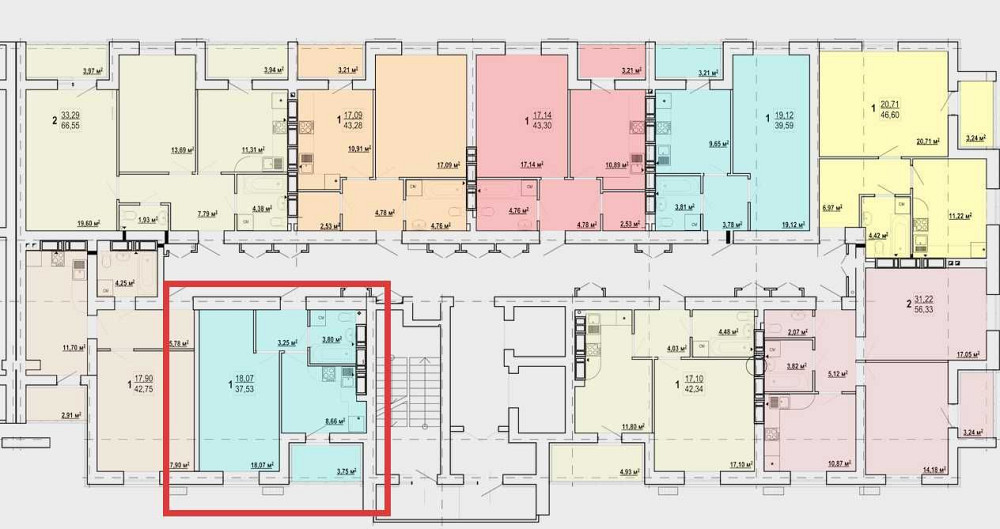 САМАЯ ДЕШЁВАЯ! ДОМ СДАН! Продам 1 комн квартиру 37м2, ЖК Гидропарк AB Харьков - изображение 1