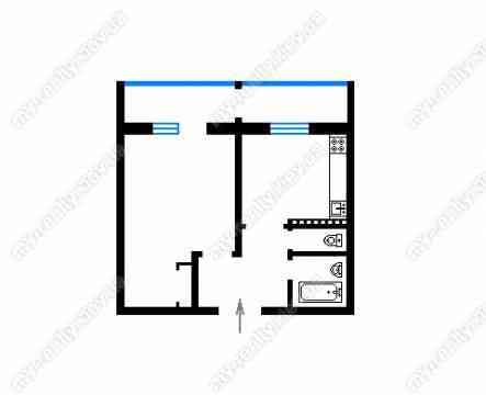 Продаж 1 кімнатна квартира 39м2 ЛІВОБЕРЕЖНА супер планування Киев