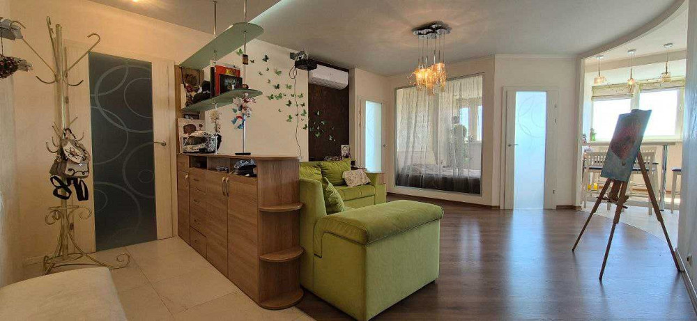 Без% ЖК Зелений Острів, Сікорського,1 видова квартира з ремонтом! Київ - зображення 8