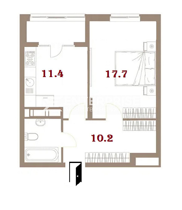 Продаж 1к квартира, Паркові озера, вул. Воскресенська Київ - зображення 2