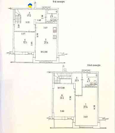 ЖК Пролисок, Продам 2х уровневую квартиру пл 116.5м2, Документы! A Харьков