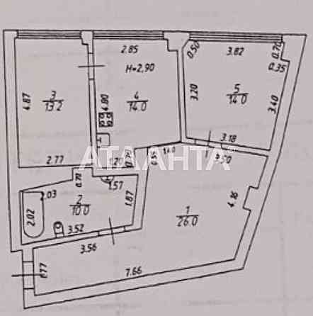 Тут в продаже Редкость! 2-ком квар.с ремонтом в ЖК Белый Парус/ 8 Фонт Одесса