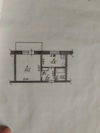 Продам  1-к квартиру в смт Калита Калита - изображение 1