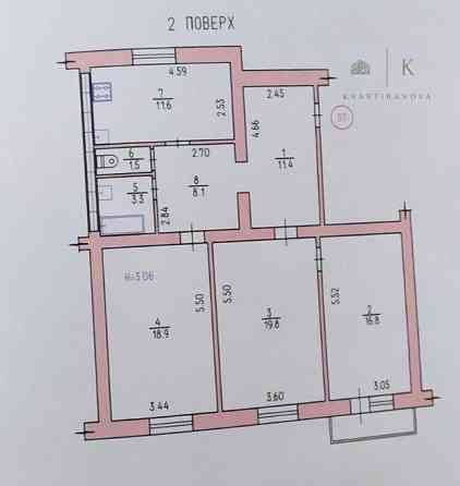 Продам 3 к квартиру ул. Псковская, 40а Харьков