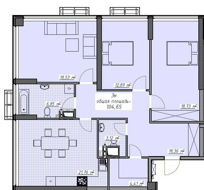 Продам 3х комнатную квартиру у моря в ЖК Атмосфера, Аркадия. Одеса - зображення 2