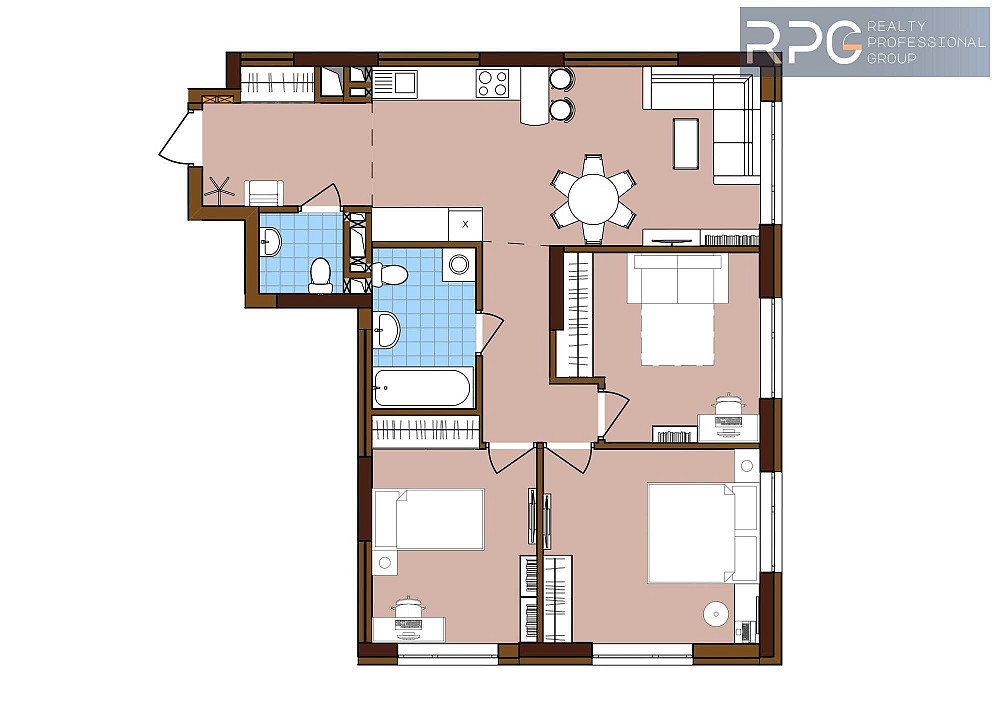 Продам 3к квартиру в ЖК Варшавський 3 Перепоступка Київ - зображення 3