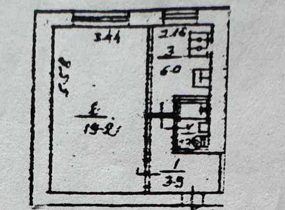 Продаж 1 кімнатної, яка потребує ремонту. Вітряні гори. Київ