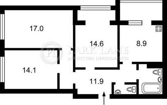 Бориса Гмирі вул., 8-Б, 3К кв-ра, Позняки, Осокорки, Рівермол Київ