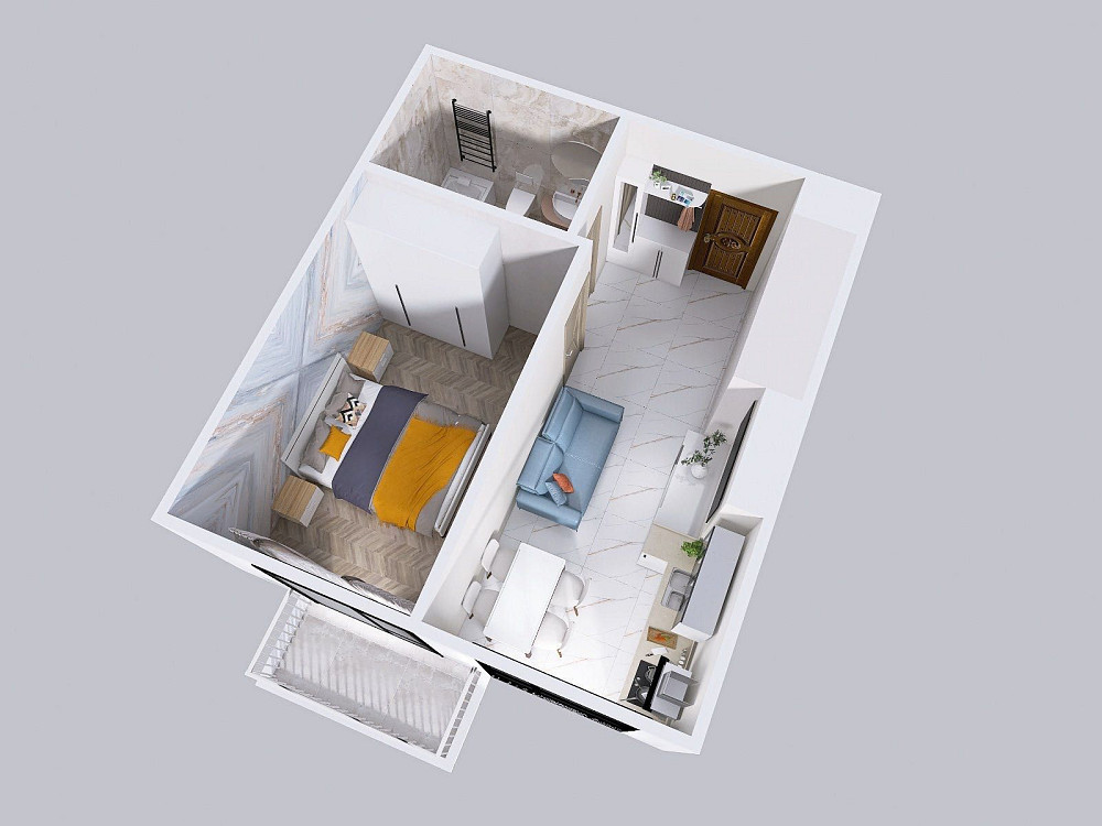 Продаж найдешевшої 1-кім квартири у Шевченківському районі.Вул Орлика. Львов - изображение 7