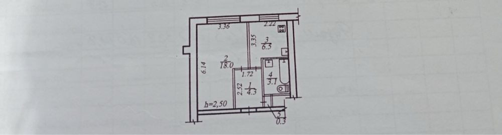 Продам 1к квартиру 32м2 внизу Рабочей 24А / Рабочая / проспект Пушкина Днепр - изображение 8
