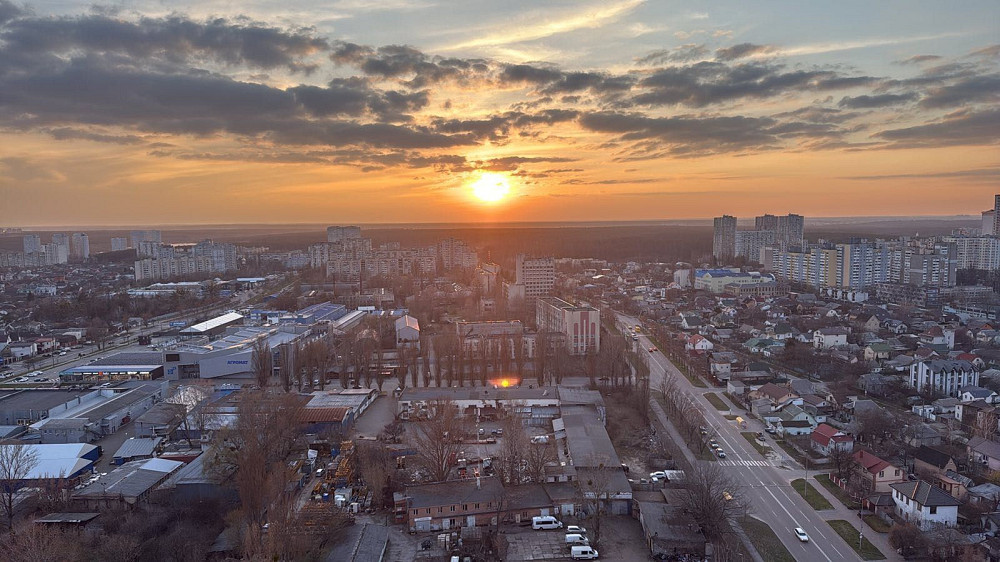 Продаж панорамної квартири з терасою на 26п, метро 6хв, новий ЖК 4U. Київ - зображення 1