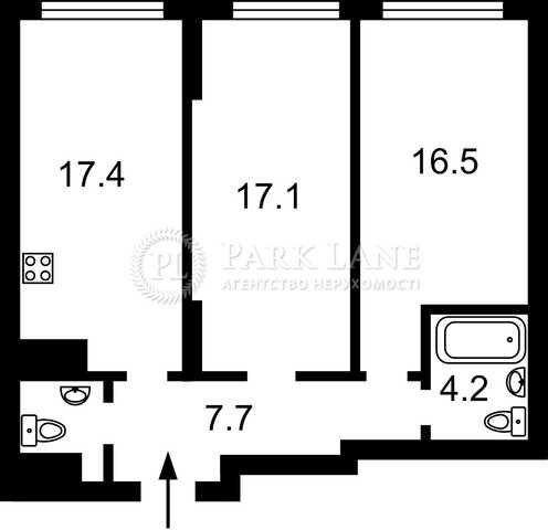 Теремки, Respublika,стильний ремонт, Метрополіс, Голосіївський, парк Киев - изображение 8