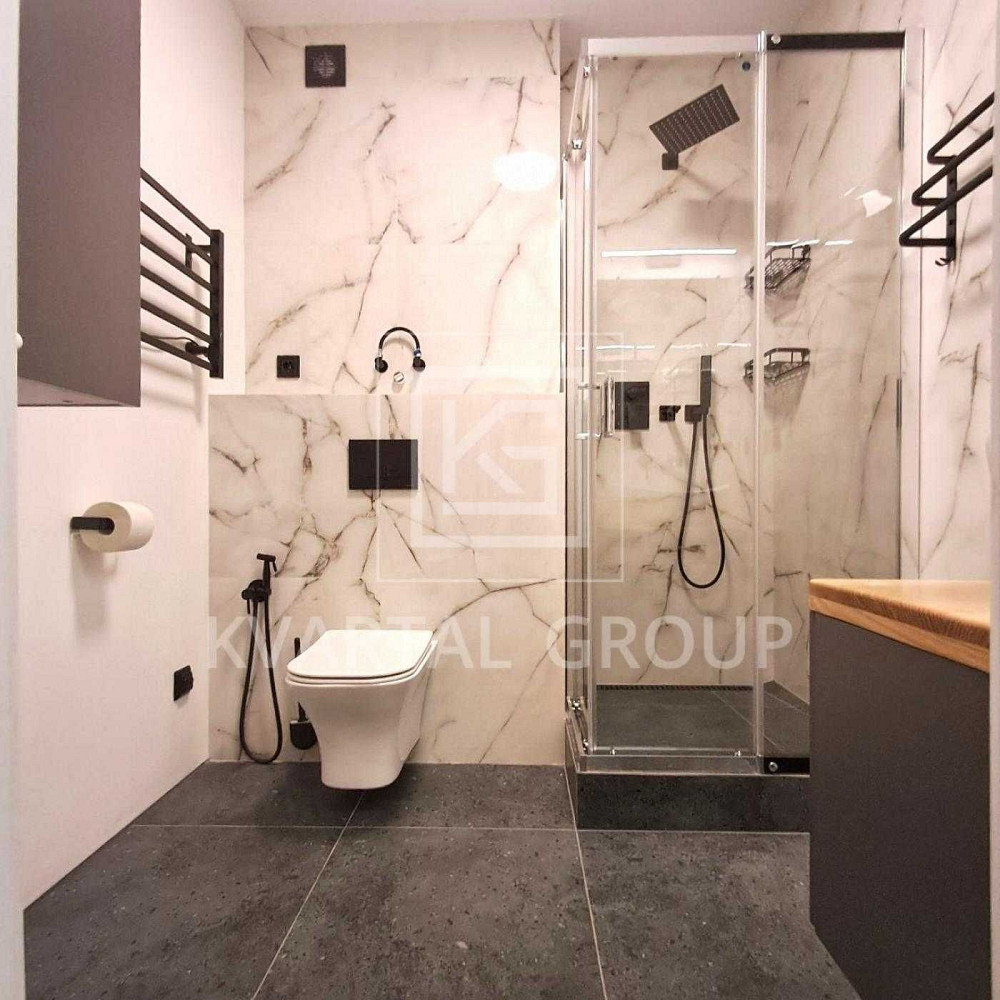 Дизайнерський ремонт у ЖК Синергія Сіті 44.5м2. Кухня студія 28м2 Ирпень - изображение 7