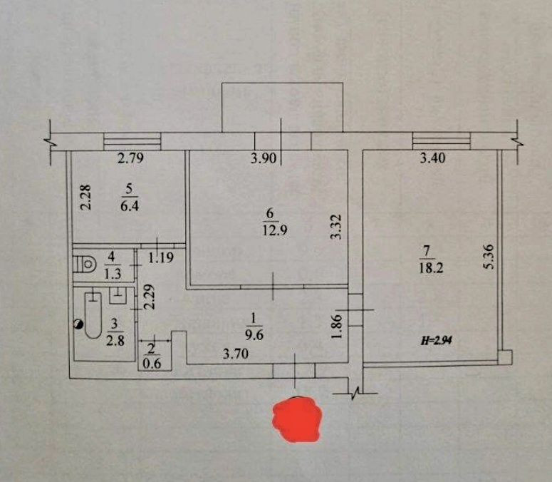 Продам 2х к.кв в Центре,  метро Пл. Конституции,  Защитников Украины Харьков - изображение 8