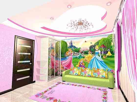 Продам светлую 2к квартиру с ремонтом и мебелью в тихом городе 