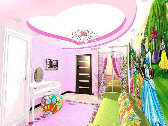 Продам светлую 2к квартиру с ремонтом и мебелью в тихом городе 