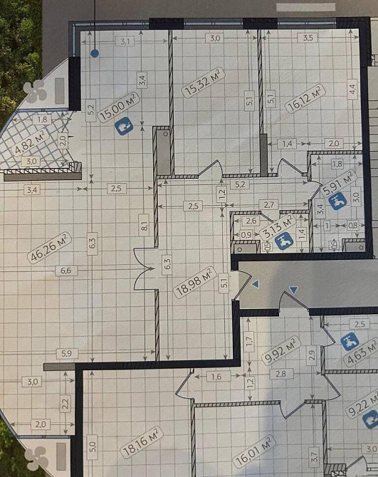 Продам 3-кімн. квартиру, ЖК «Зарічний», Дарницький район AM Киев - изображение 2