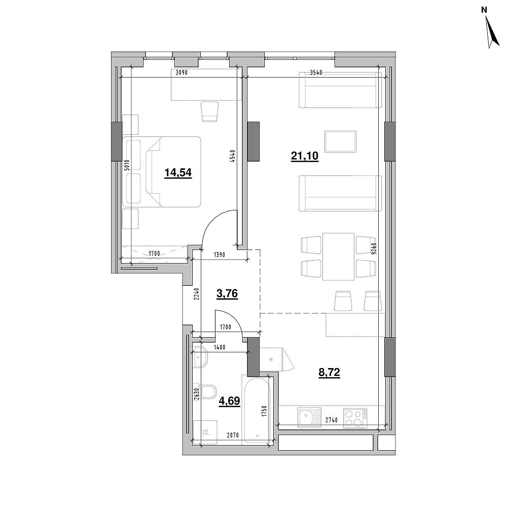 Продаж 2-кім.квартира ЖК Америка Без комісії Львов - изображение 2