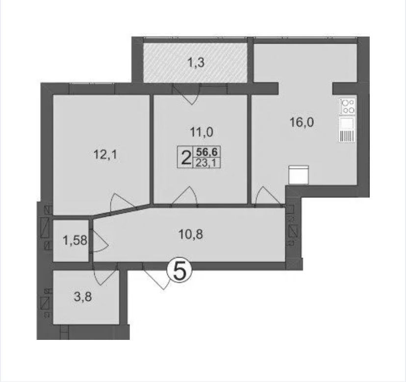 Продаж 2 кімнатної квартири без комісії Житомир - изображение 1