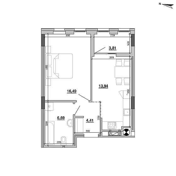 Продаж 1-кім.квартири вул. Б. Хмельницького Без комісії Львов