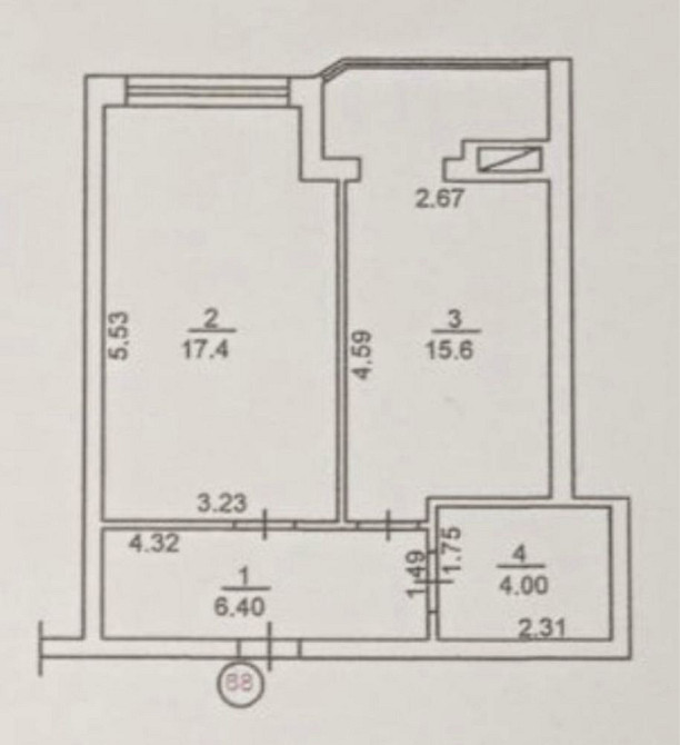 Зданий будинок, найвигідніша ціна на простору 1 кімнатну квартиру Ирпень - изображение 8