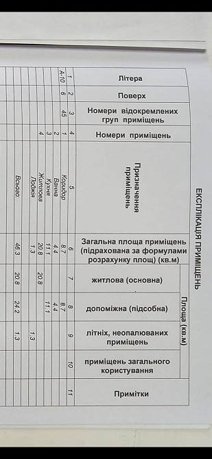 1к. 46м. Озерна. Рауш. 6 поверх, не кутова Лесовые Гриневцы - изображение 6