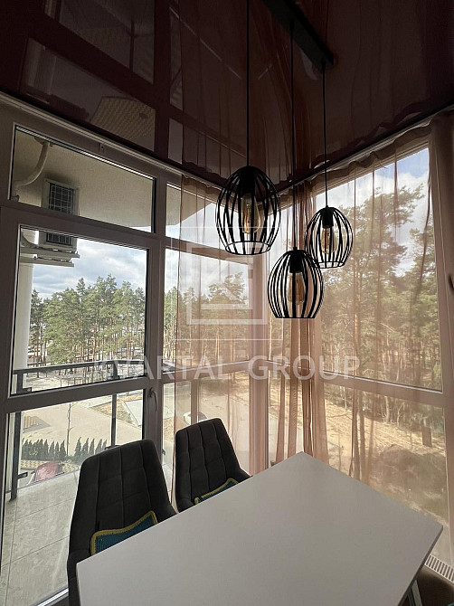 Без комісії. Дизайнерська квартира на Прорізній. Вигляд на ліс. Гостомель - зображення 4