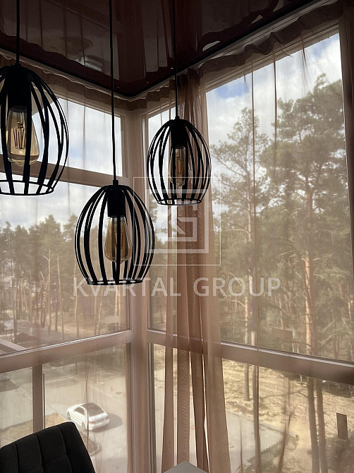 Без комісії. Дизайнерська квартира на Прорізній. Вигляд на ліс. Гостомель - зображення 3