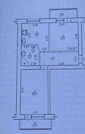 2к квартира  в р-н вул. Троїцька. Сумы
