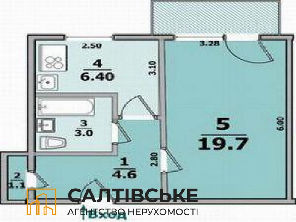 ОА-1258 Продам 1к квартиру на Салтовке Студенческая 535 м/р Харьков - изображение 7