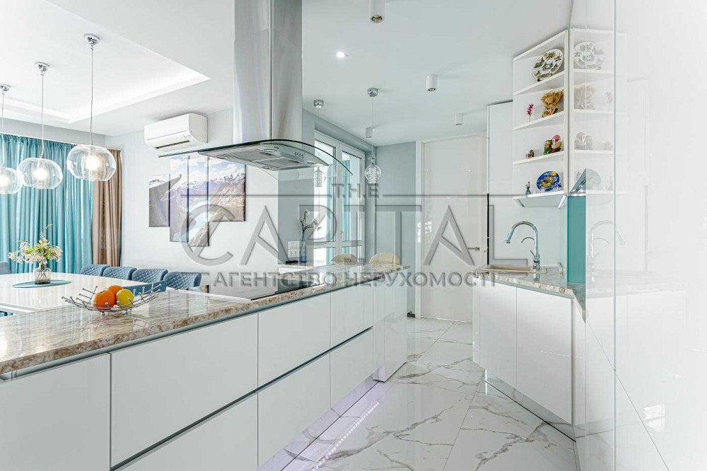 Оренда дизайнерської квартири, ЖК Зарічний, з видом на Дніпро,Славутич Киев - изображение 6