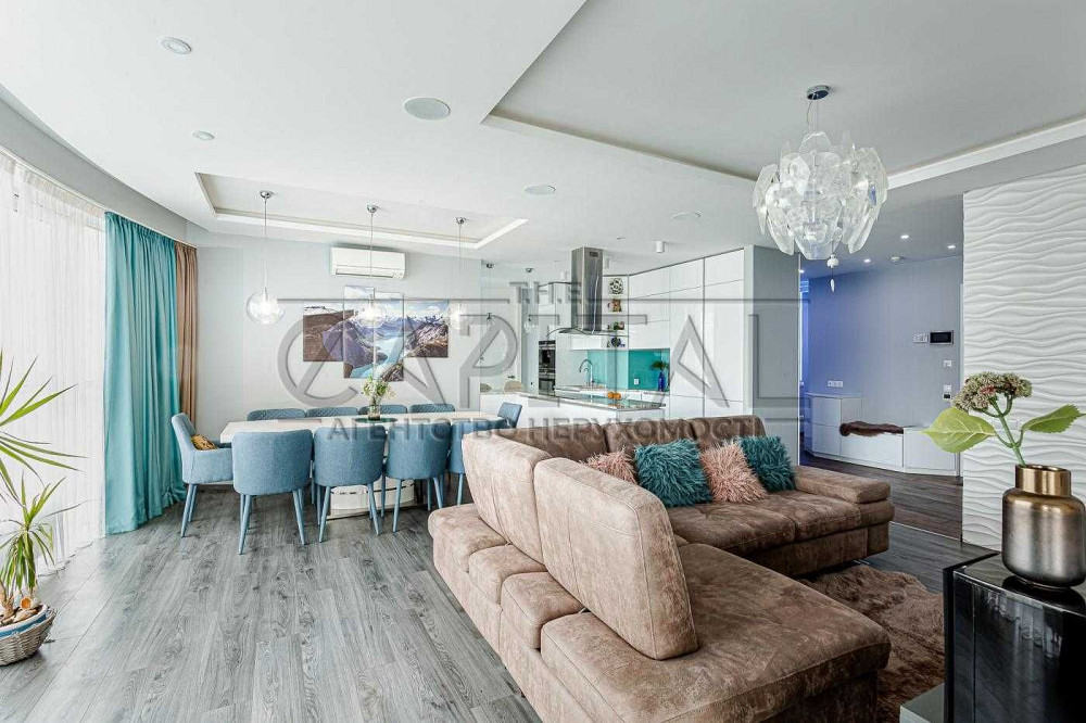 Оренда дизайнерської квартири, ЖК Зарічний, з видом на Дніпро,Славутич Киев - изображение 5