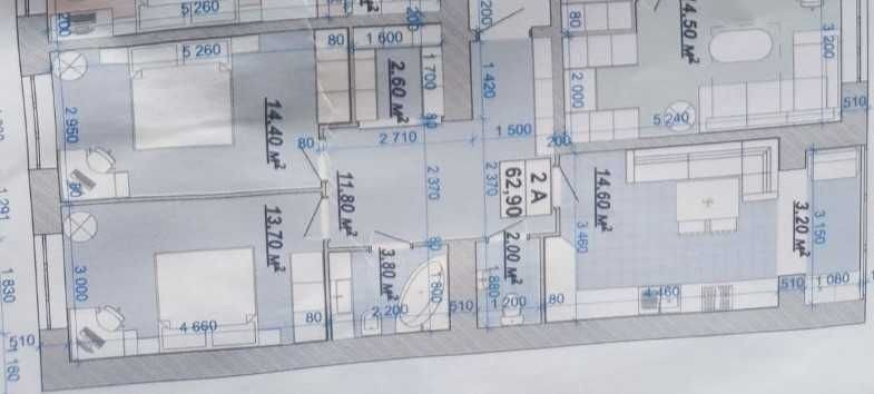 Центр міста, 2 поверх, 63м.кв., КНЯГИНЕН Івано-Франківськ - зображення 2