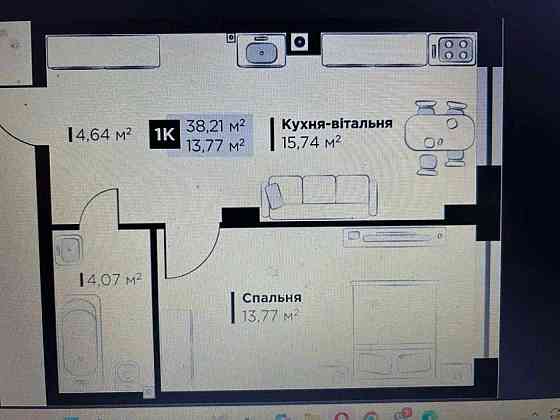 Продаж 1 кімнатної квартири, вулиця Пилипа Орлика,  ЖК Silent Park Львов