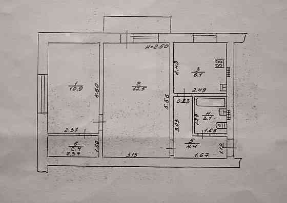 Проспект Шевченко/Ботанический. 0% комиссии. 2-шка с местом на стоянке Odesa