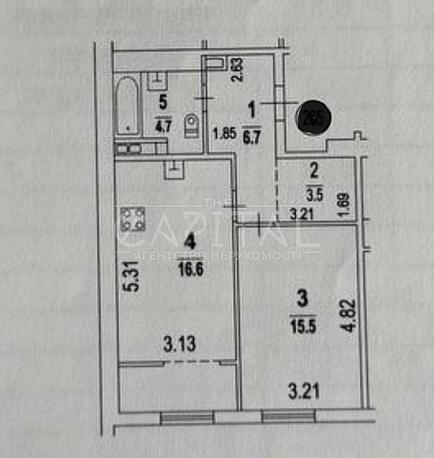 Продаж квартири ЖК Нова Англія, Брайтон 50 м2/ без ремонту/ EN/ 中文 Київ - зображення 4