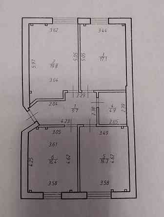 3-кім.кв. вул. Дорошенка, 2008р Ивано-Франковск
