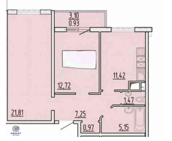 Продам 2-комнатную квартиру 62 м2 в районе Таирова,Кадор 57 Жемчужина Лиманка