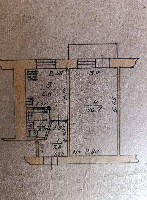 Квартира однокімнатна Нововолинськ - зображення 1