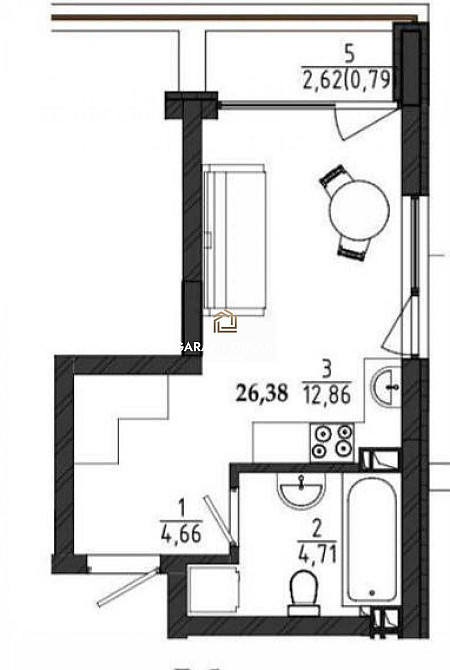 Продається смарт-квартира в Садах Рів'єри Одеса - зображення 2