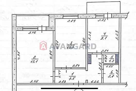 Продается 2-х кімнатная квартира, розташована в Південному Запоріжжя