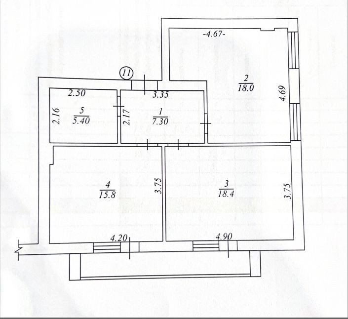 Продається величезна 2к квартира в пригороді Києва. Є газ. Болкони. Буча - зображення 8