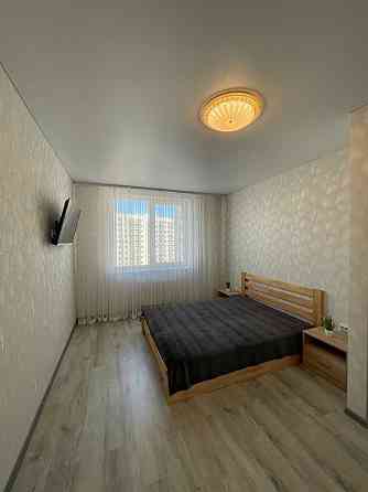 1 комнатная квартира Ремонт Мебель Кухня с панорамой Маршал сити Лиманка