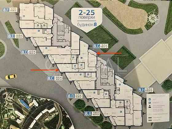 ЖК Зарічний / Нижче ринку ціна / 100 м2 / Позняки / Видова на Дніпро Київ