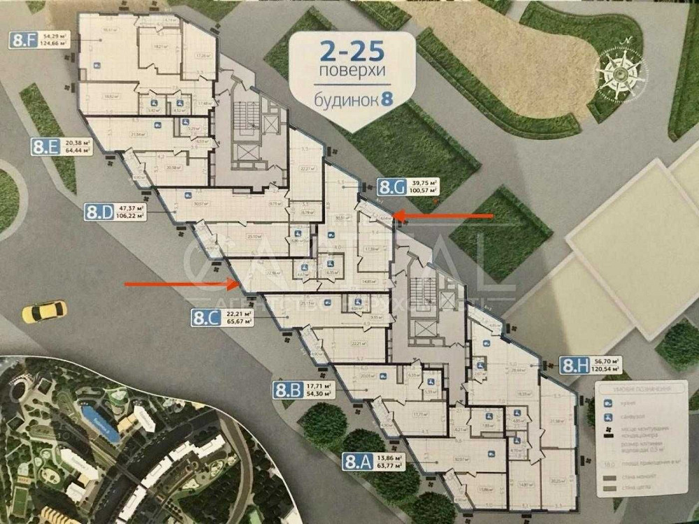 ЖК Зарічний / Нижче ринку ціна / 100 м2 / Позняки / Видова на Дніпро Київ - зображення 4