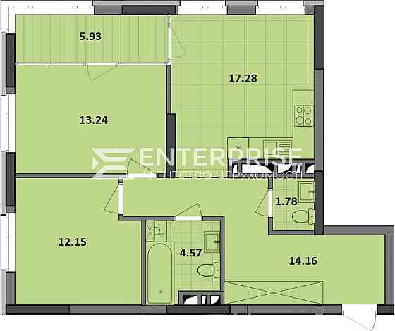 Продаж 2к квартира в  ЖК Діброва Парк вул. Некрасова, 6 Київ