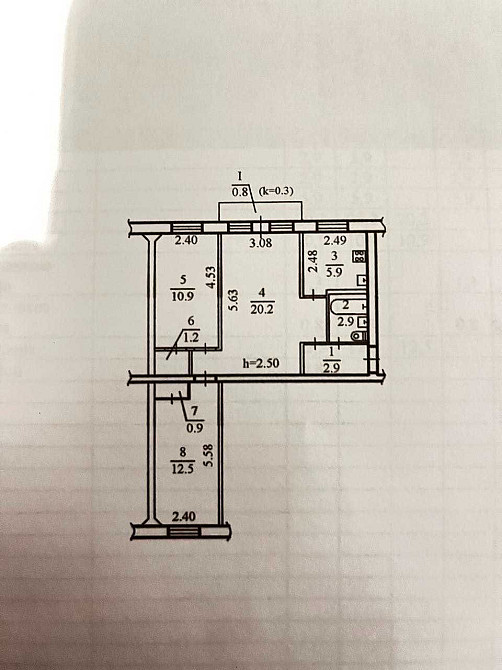 Продам 3 комн. квартиру пр. Богдана Хмельницкого / пр. Поля. Днепр - изображение 3