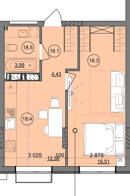 Продам 1-но комнатную квартиру на Сахарова.  3200у.е Первый взнос Одесса - изображение 1